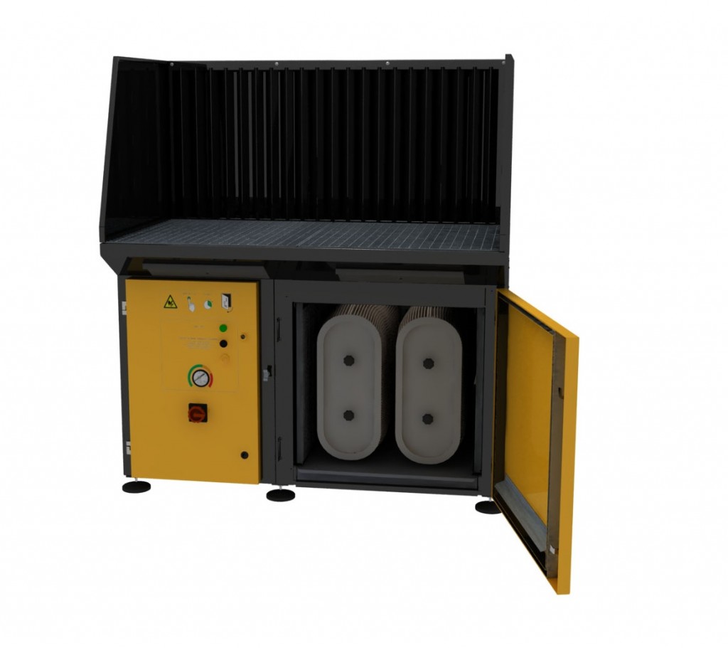 Afzuigtafel Plug & play