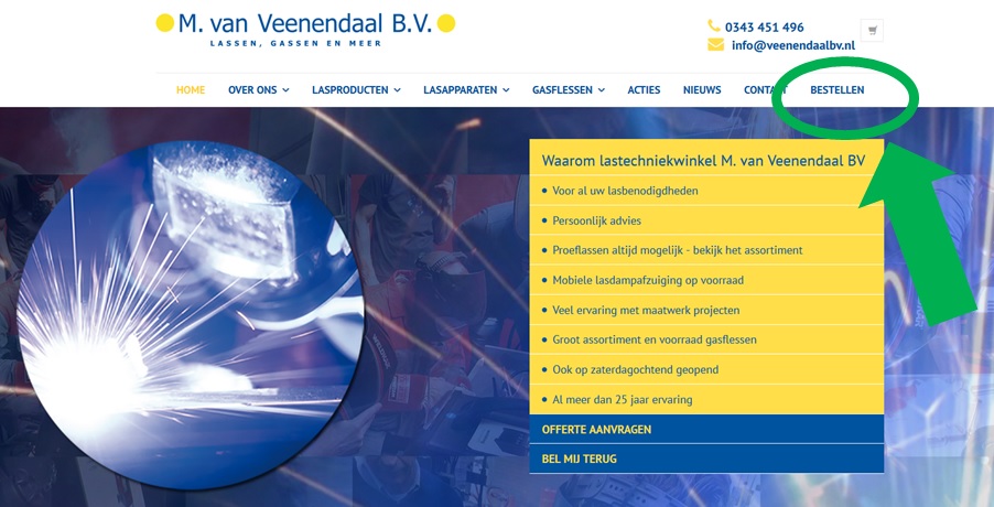 Bestellen online