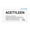 Bord acetyleen gas