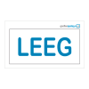 Bord leeg gasflessen