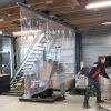Werkplaatsgordijn transparant